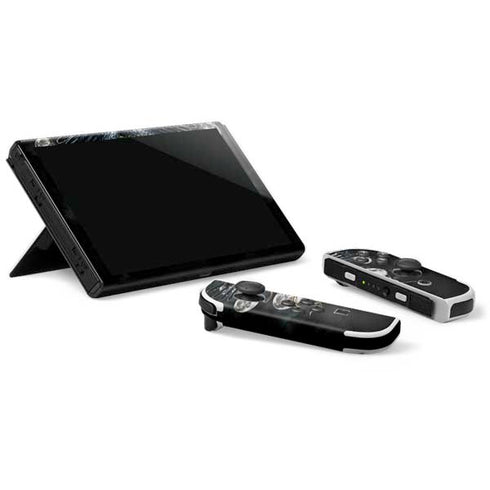 Crow and Moon Phases by Sarah Richter Nintendo Switch OLED (2021) Skin